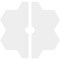 Ekena Millwork Daisy Architectural Grde PVC Contemporary Ceiling Medallion, Two Piece, 28"OD x 3"ID x 9 3/4"C x 1"P CMP28DY2-03000 - alternate 4